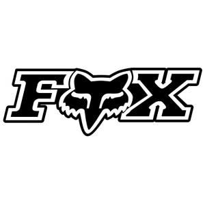 Наклейка на машину "Fox"