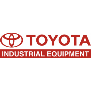Наклейка на машину "Toyota Industrial Equipment"