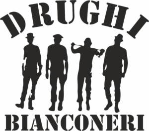 Наклейка на авто "Drughi Bianconeri"