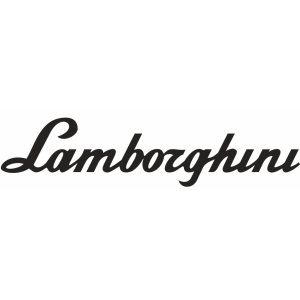 Наклейка на машину "Lamborghini"
