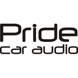 Наклейка на машину "Pride car audio"
