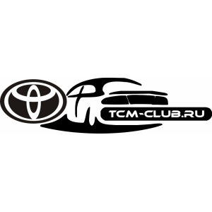 Наклейка на машину "TCM-Club