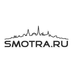 Наклейка на машину "SMOTRA.RU-v2"
