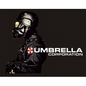 Наклейка на машину "Umbrella corporation версия 1"
