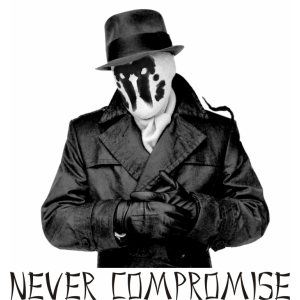 Наклейка на машину "Never Compromise..."