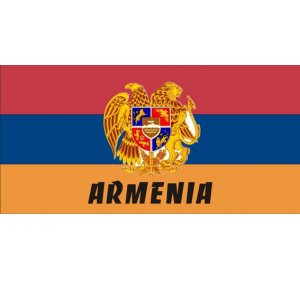 Наклейка на машину "Armenia