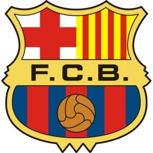 Наклейка на машину "FC_Barcelona