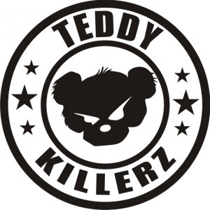 Наклейка на машину "Teddy Killerz logo"