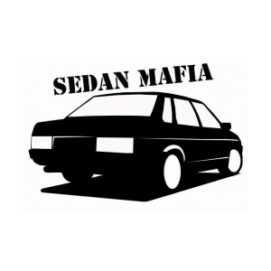 Наклейка на машину "SEDAN MAFIA 21099"