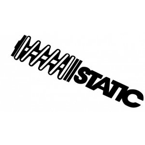Наклейка на машину "Static"