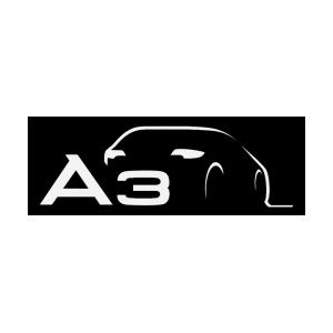 Наклейка на машину "AUDI A3"
