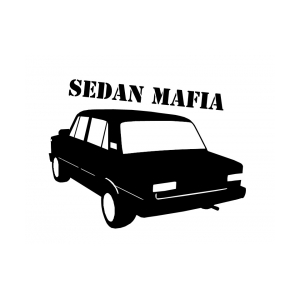 Наклейка на машину "SEDAN MAFIA 2101"