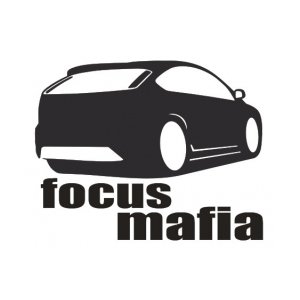 Наклейка на машину "FOCUS MAFIA"