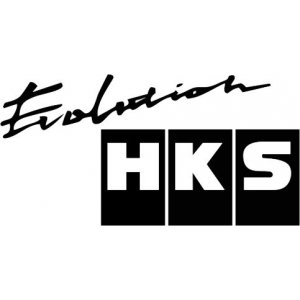 Наклейка на машину "HKS Evolution"