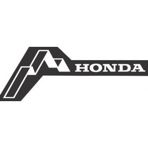 Наклейка на машину "Honda версия 1"