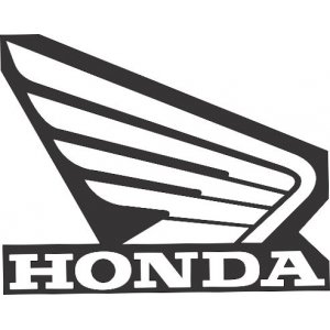 Наклейка на машину "Honda версия 2"