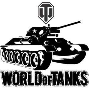 Наклейка на машину "World of Tanks версия 2