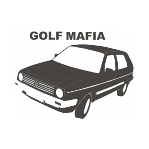 Наклейка на машину "GOLF CLUB MAFIA"