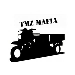 Наклейка на машину "TMZ MAFIA"