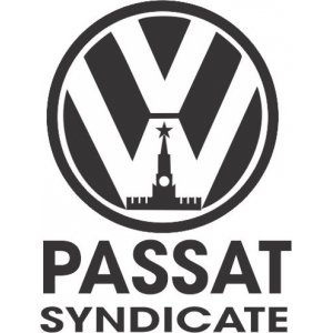 Наклейка на машину "Passat Syndicate версия 2"