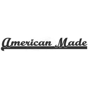Наклейка на машину "American Made"