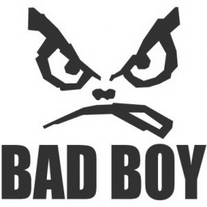Наклейка на машину "Bad Boy"