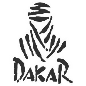 Наклейка на машину "Dakar"