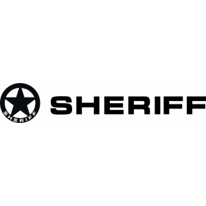 Наклейка Шериф. Наклейка Sheriff на авто. Шериф надпись. Наклейка Шериф на дверь авто.