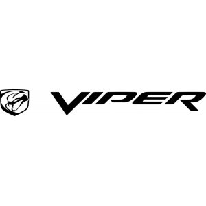 Наклейка на машину "Viper версия 1"