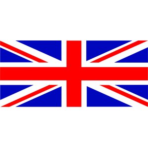 Наклейка на машину "Британский флаг"