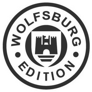 Наклейка на машину "Wolfsburg Edition"