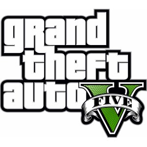 Наклейка на машину "Grand Theft Auto 5. GTA"