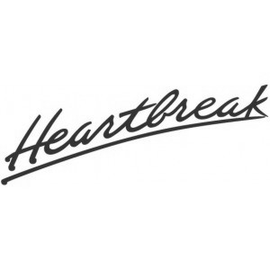 Наклейка на машину "Heartbreak"