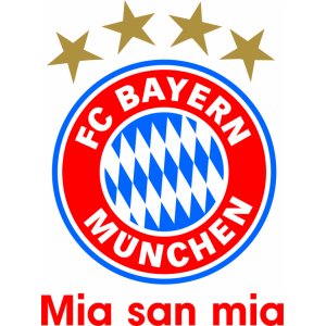 Наклейка на машину "Fc Bayern"
