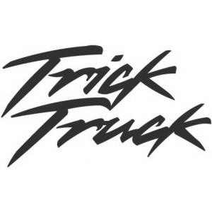 Наклейка на машину "Trick Truck"