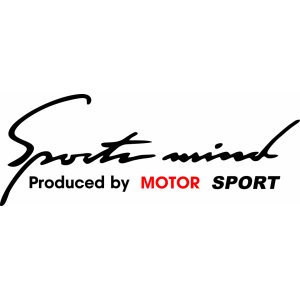 Наклейка на машину "Sport mind. Produced by MOTOR SPORT"