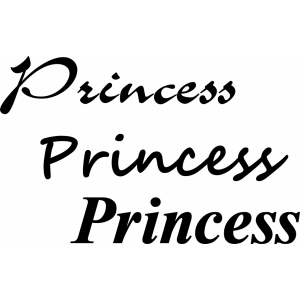 Наклейка на машину "Принцесса. Princess"