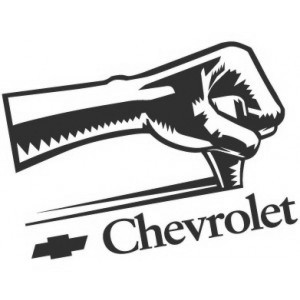 Наклейка на машину "Chevrolet Drive"