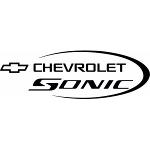 Наклейка на машину "Chevrolet sonic версия 1"