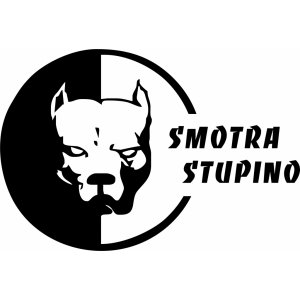 Наклейка на машину "Smotra Stupino"