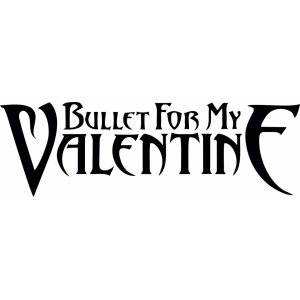 Наклейка на машину "Музыкальная группа Bullet For My Valentine logo"