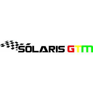 Наклейка на машину "Hyundai Solaris GTM. Хендай Солярис"