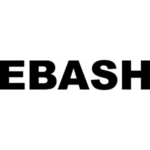 Наклейка на машину "Ebash"