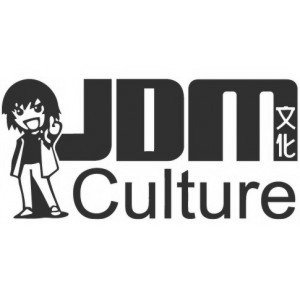 Наклейка на машину "JDM Culture"