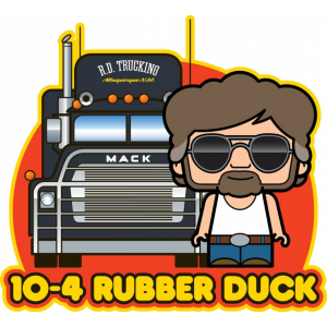Наклейка на машину "Rubber duck"