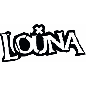 Наклейка на машину "Группа Louna"