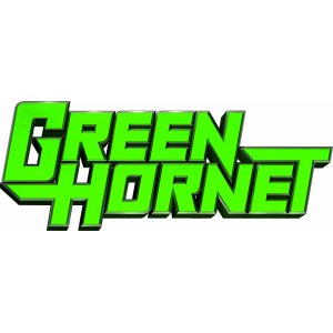 Наклейка на машину "Green Hornet. Зеленый шершень. Полноцветная"