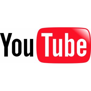 Наклейка на машину "Логотип You Tube"