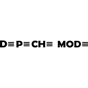 Наклейка на машину "Depeche Mode logo. Музыка. Депеш мод"