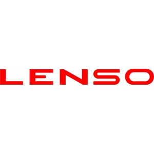 Наклейка на машину "Lenso logo. Версия 2"